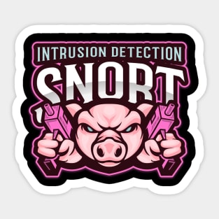 SNORT - Network Intrusion Detection - Cyber security Sticker